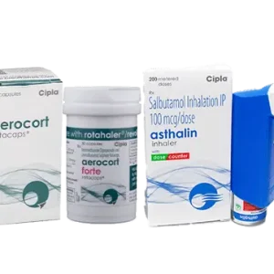 Aerocort and Asthalin inhalers